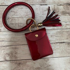 COPY - Wristlet Bangle Keychain Card Holder